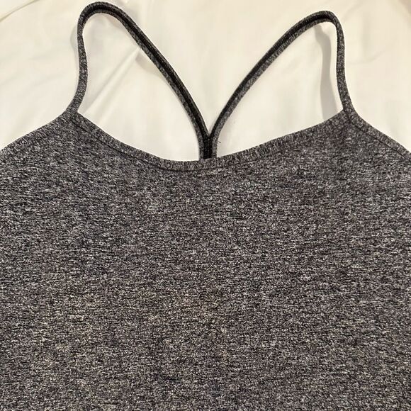 NWOT Lululemon Grey Spaghetti Strap Racerback Tank Size 10 - Picture 5 of 10